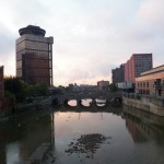 View from the Broad St Bridge Looking North. - 8/14/12