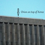 Orion on top of the Xerox Bldg West Side - 9/5/12