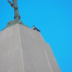 Beauty on base of Mercury with Breakfast (Pigeon)