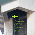 Beauty in the OCSR Elevator Shaft 12/13/12