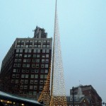 The Liberty Pole, downtown Rochester - 12/26/12