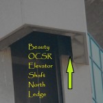 Beauty on North Ledge In OCSR Elevator Shaft - 12/12/12