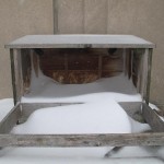 A Snowy Nest Box - 12/27/12