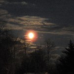 Golden Full Moon - 1/26/13