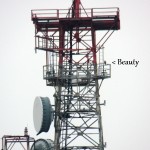 Beauty back on the Frontier Communication Tower - 2/23/13