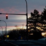 Darkening Sky Near Kodak Office 3/1/13