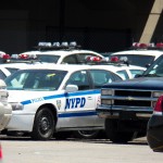 Spiderman Vehicles for Chase Scene - NYPD Cars 4/27/13