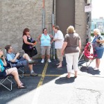 Watchers in the Shade l-r (Carrie, Shaky, Donna, MAK, Pat, Kathy O & Joyce - 7/7/13