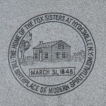 The Fox Sisters Memorial Near Cornhill 8-1-13