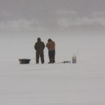 Ice Fishermen on Braddock Bay 12-14-13
