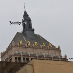 Beauty and Dot.ca on Kodak Office Tower 1-12-14
