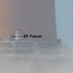 KP Falcon on East Stack at 9:00 am 2-10-14