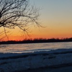 Sunset at Buck Pond 2-3-14