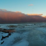 View of Lake Ontario from Russell Station 2-3-14