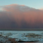 View of Lake Ontario from Russell Station 2-3-14