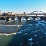 Genesee River South Side of BSB 3-7-14