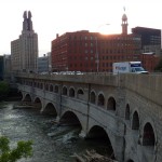 View Under the South Side of the Broad St Bridge 6-4-14