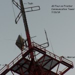 All Four on Frontier Comm Tower 7-10-14