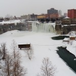 High Falls from the Pedestrian Bridge 2-5-15