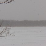 Ice Covered Buck Pond 2-1-15