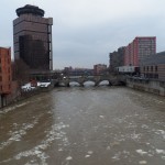 Genesee River Running Hard and Fast -3-20-15
