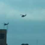 5 Helicopters Passed Behind OCSR Heading SW -4-10-15