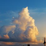 Towering Clouds Near K-Tower -8-11-15