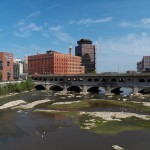 View from the Court St Bridge -5-28-16
