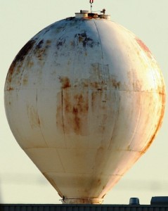 Quest (below) and Male (top) on Water Tower